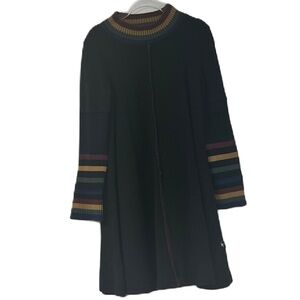 Pc two size 6 swing girls dress rainbow knit Aline cotton play casual